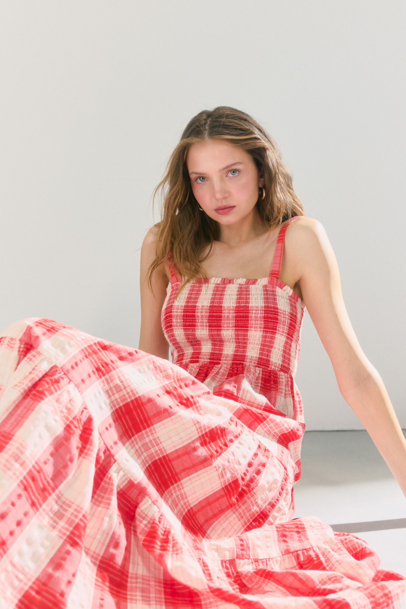 High Spirits Vestido de cuadros vichy