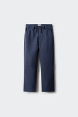 Springfield Kids Pantal&oacute;n para ni&ntilde;o de lino azul