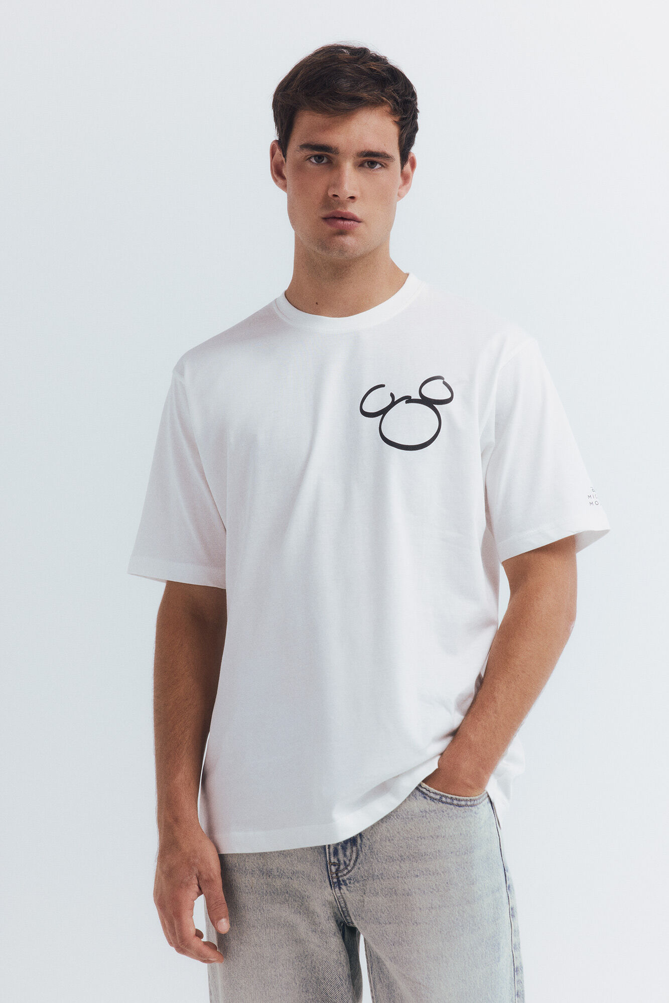 Springfield Camiseta Mickey marfil