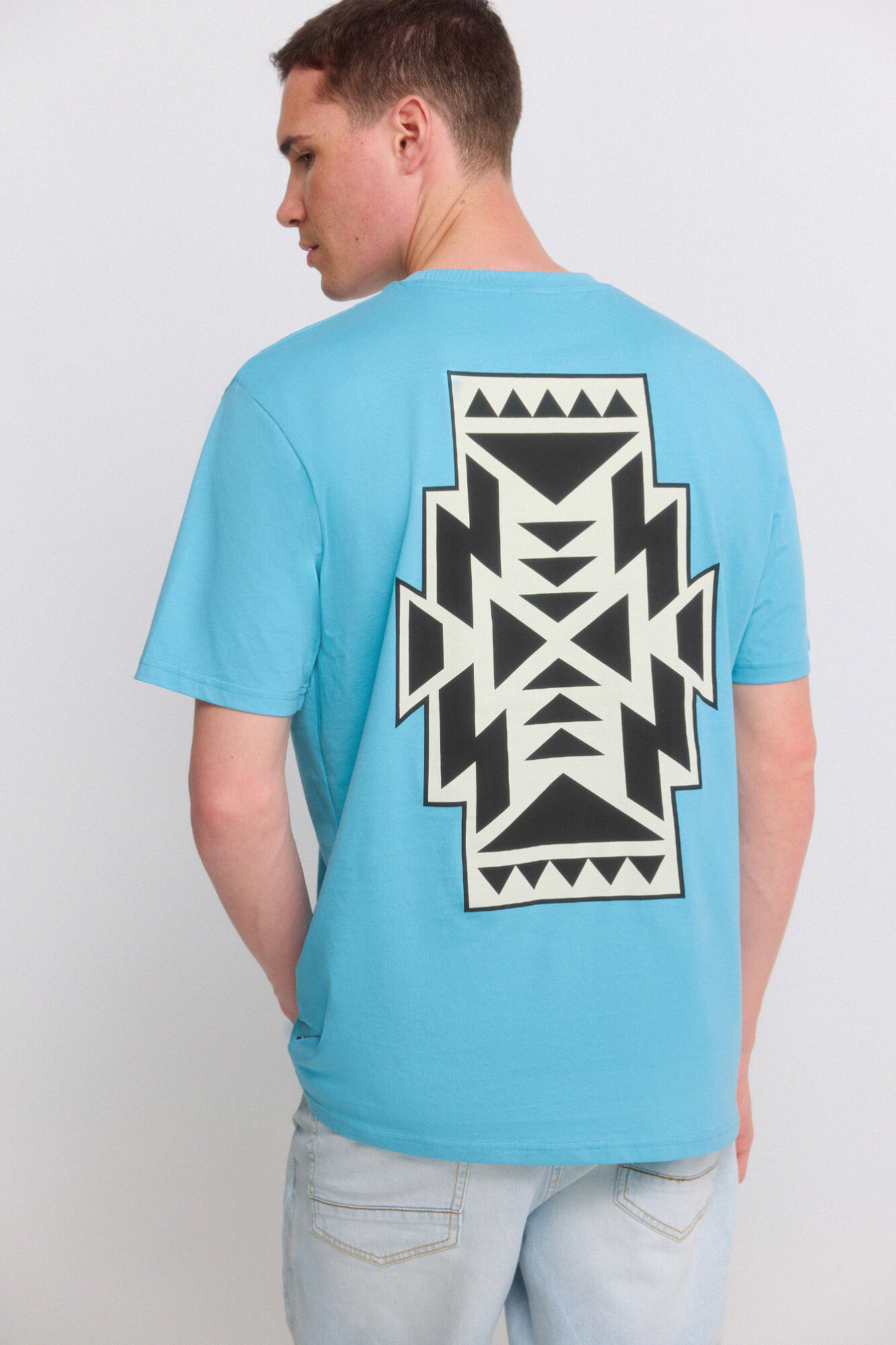 Springfield Playera ethnic blue