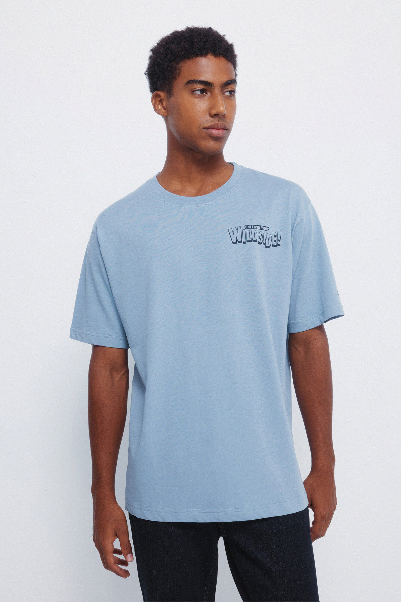 Springfield Camiseta Demonio de Tasmania azul