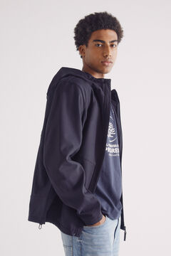Springfield Parka técnica shoftshell marino