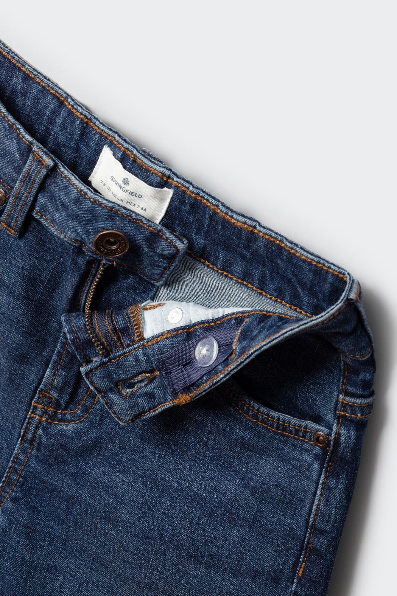 Springfield Kids Bermudas para ni&ntilde;o de denim azul