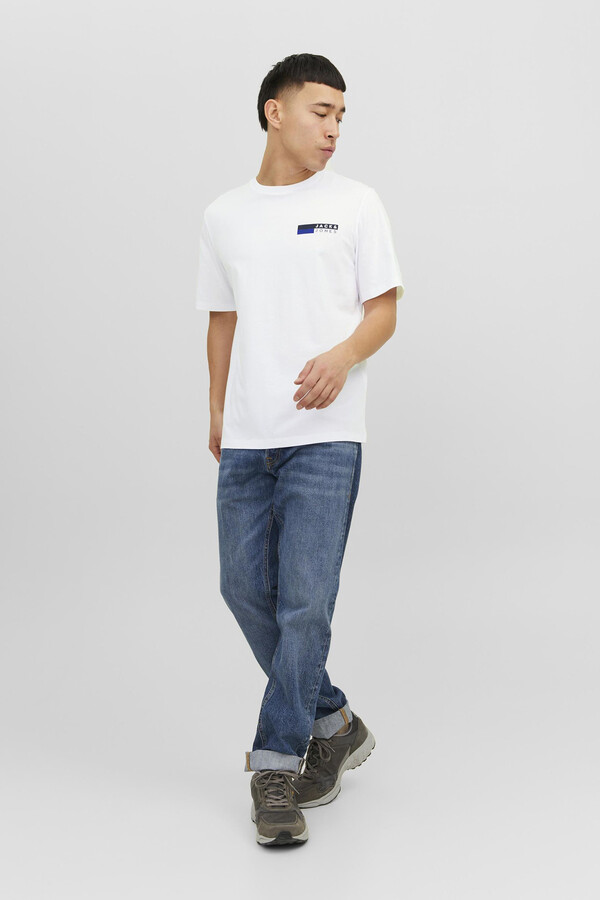 Jack & Jones Playera estándar fit estampado