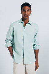 Springfield Camisa estructura verde