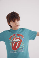 Springfield Playera Rolling Stones niño estampado