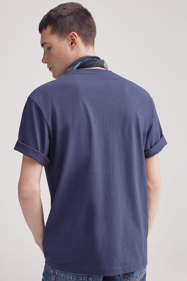 Springfield Playera no mind azulado