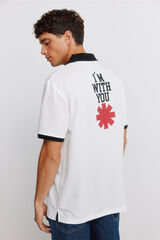 Springfield Playera Red Hot Chilli Peppers blanco