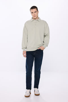 Springfield Sudadera polo verde