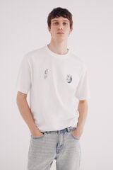 Springfield Camiseta carpa marfil