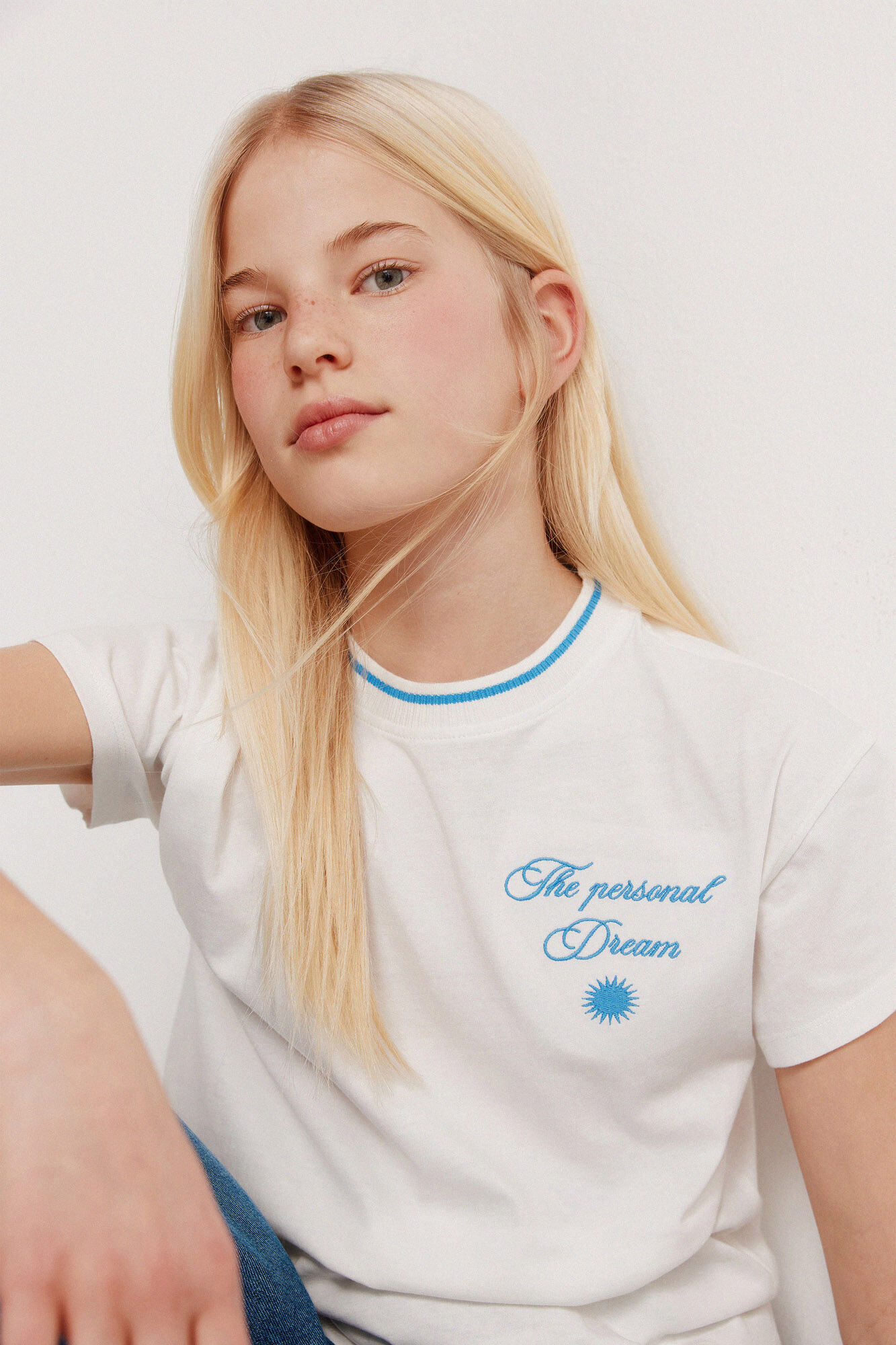 Springfield Kids Playera manga corta rebel para ni&ntilde;a