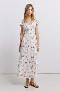 Springfield Vestido con pliegues bajo el pecho