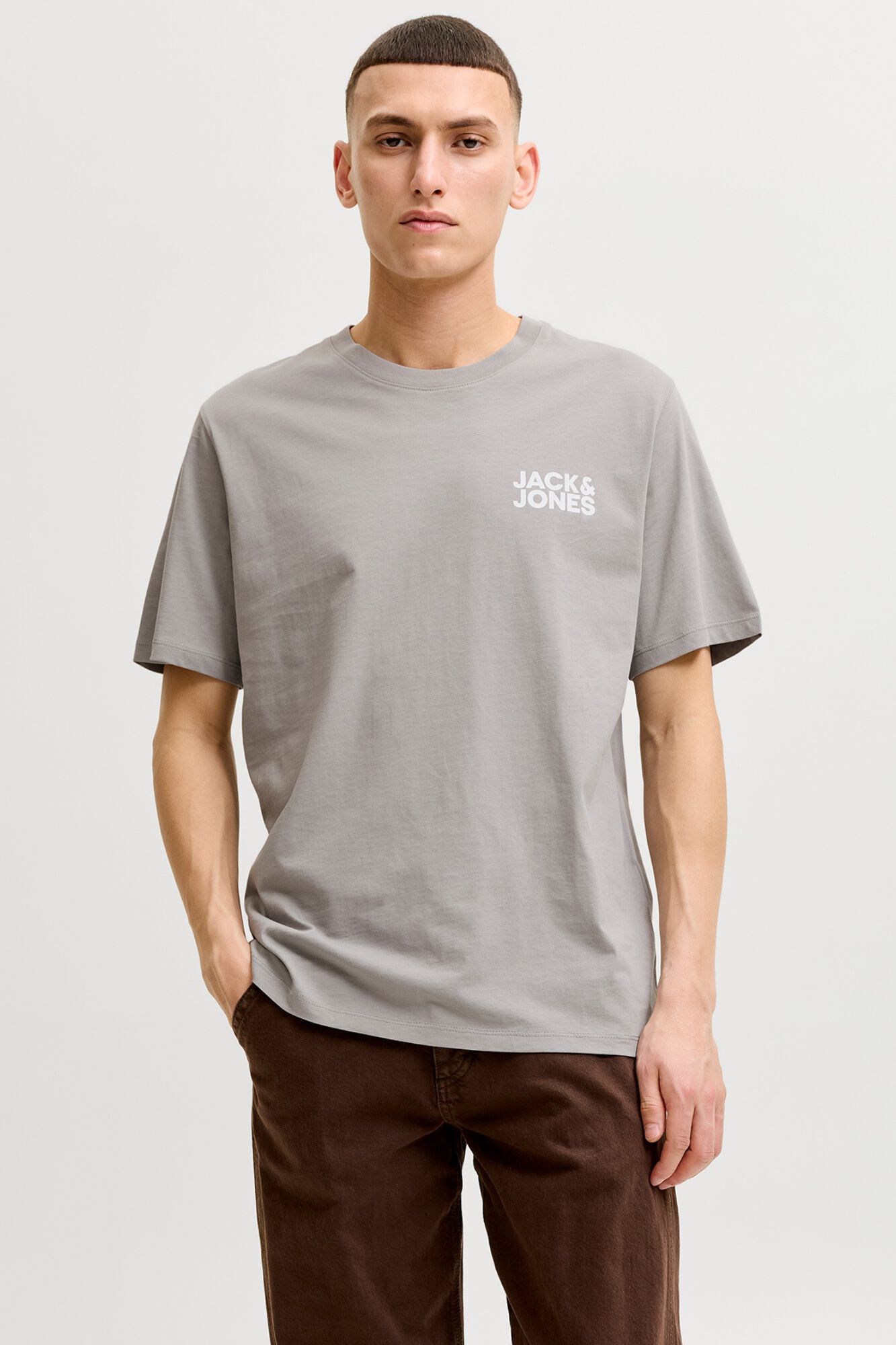 Jack & Jones Playera slim de manga corta