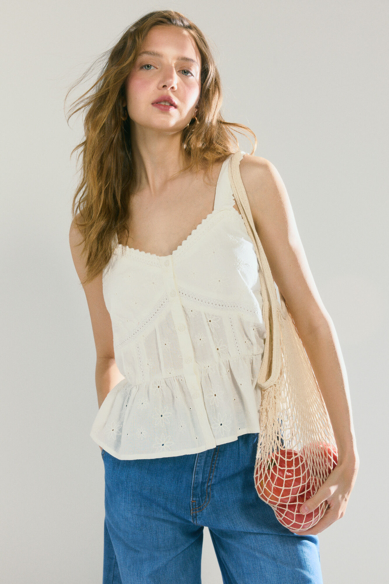 High Spirits Blusa Alba