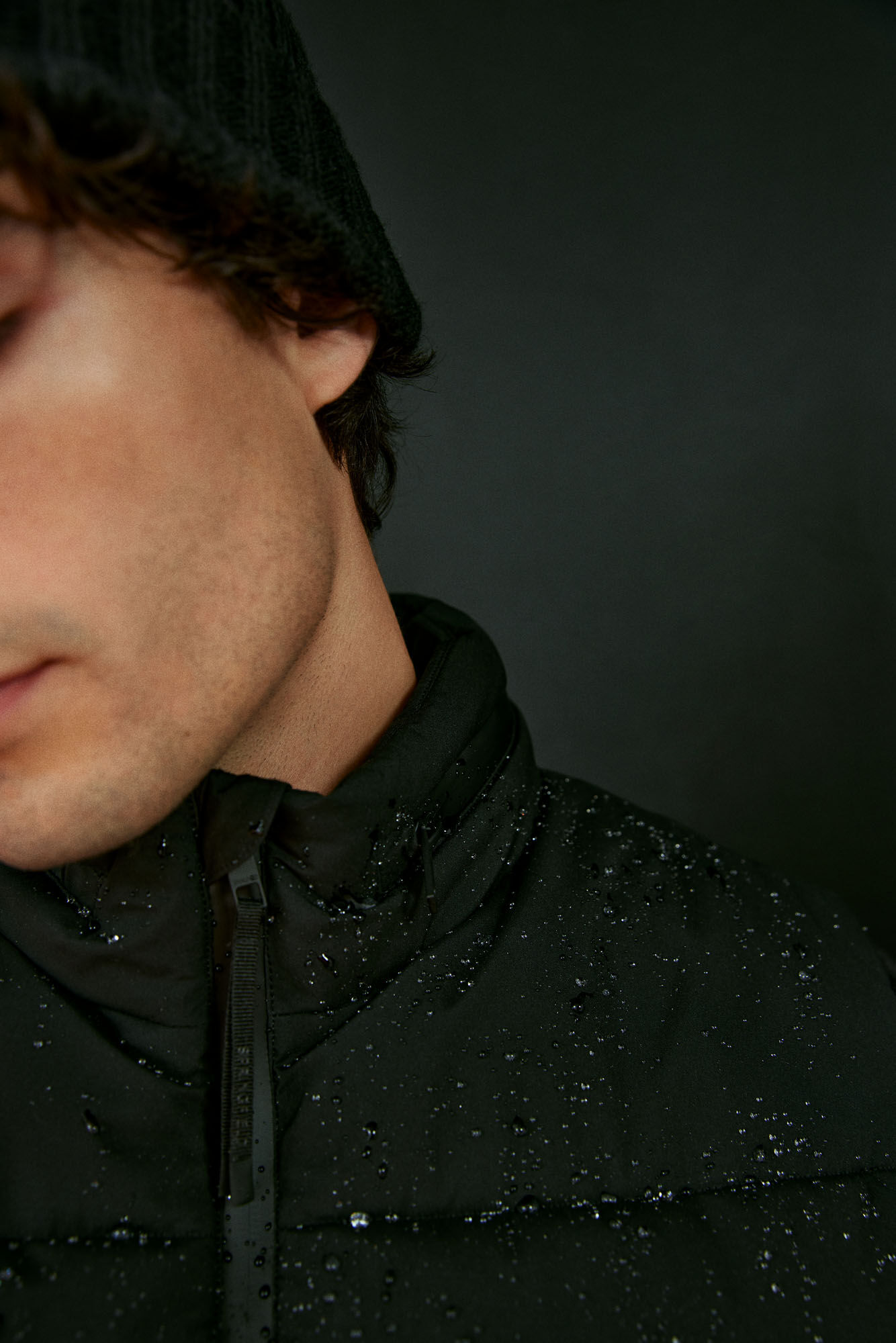 Springfield Chaleco acolchado t&eacute;rmico negro