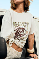 Springfield Camiseta Velvet beige