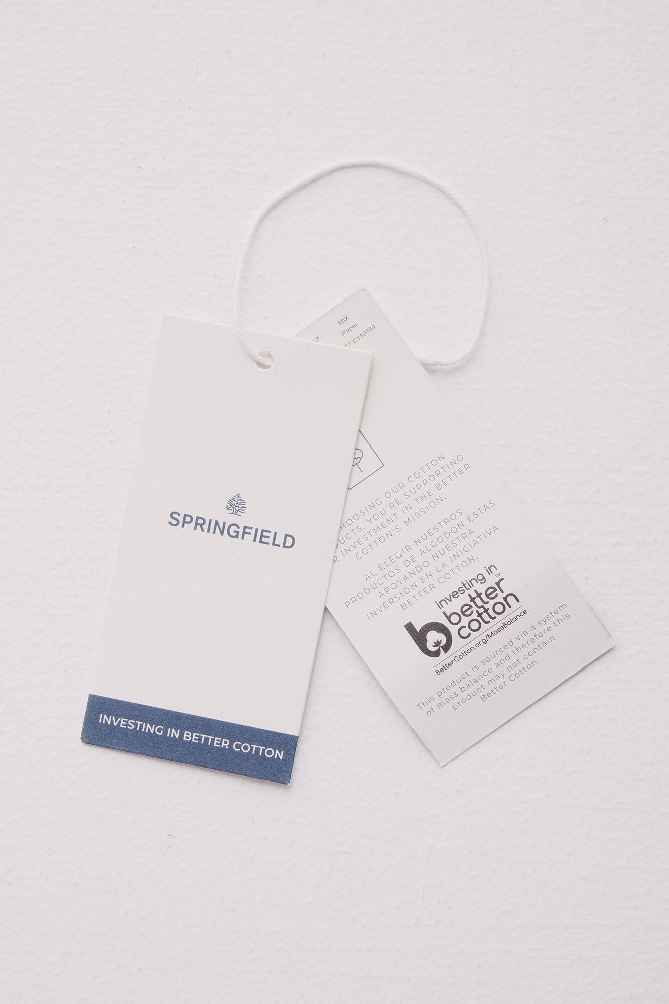 Springfield Pantal&oacute;n chino microestampado slim fit gris