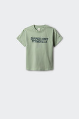 Springfield Playera 1988 niño verde