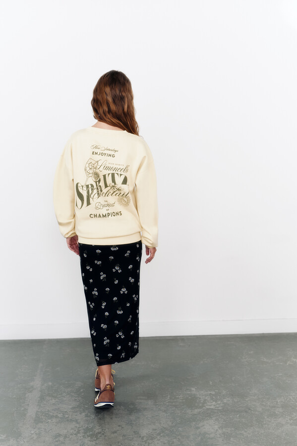 High Spirits Sudadera "Spritz" amarillo