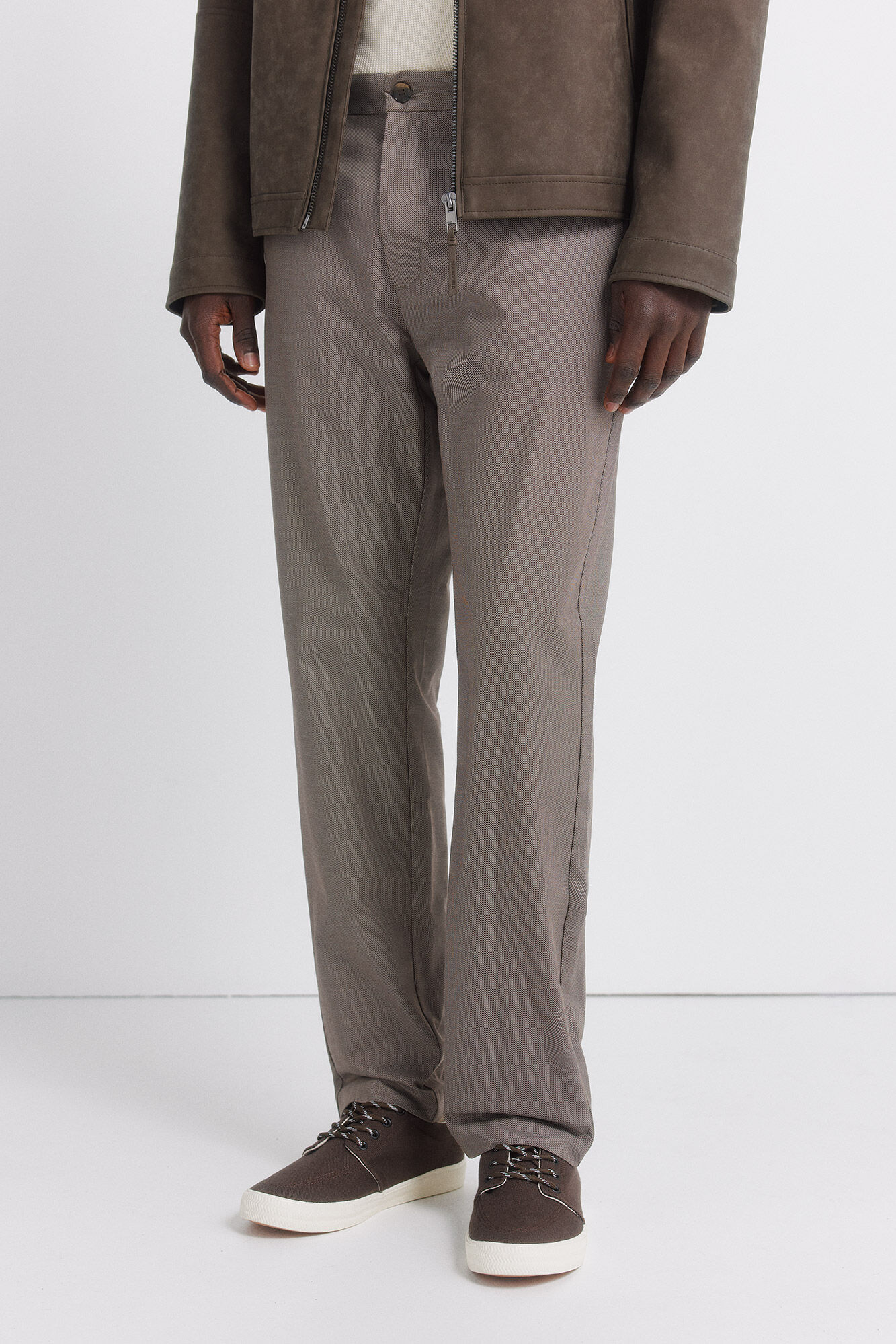 Springfield Pantal&oacute;n chino comfort fit caf&eacute;