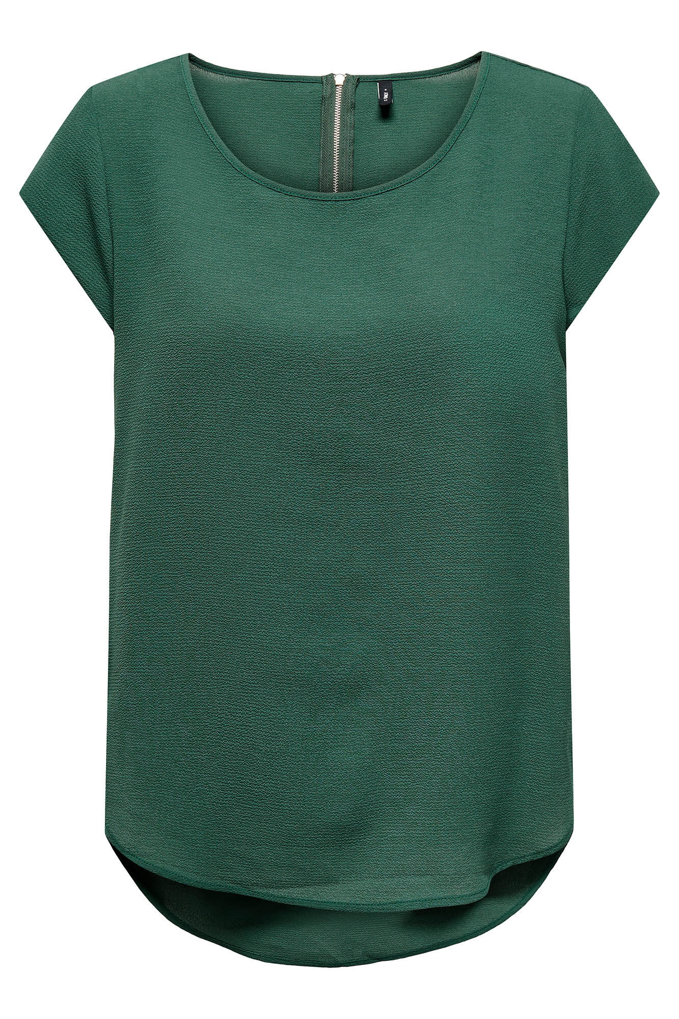 Only Playera manga corta verde