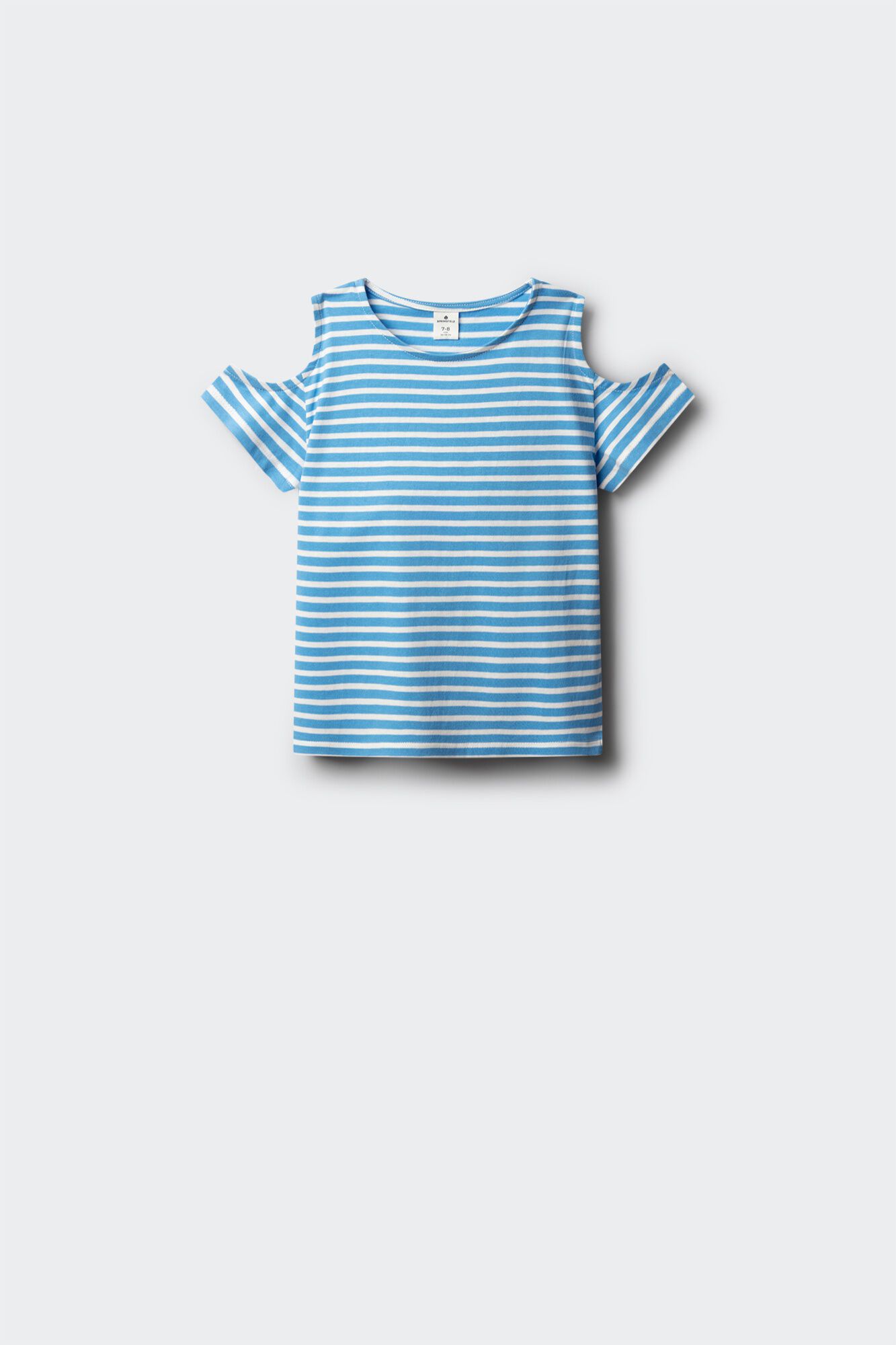 Springfield Kids Playera de manga corta con hombros descubiertos para ni&ntilde;a
