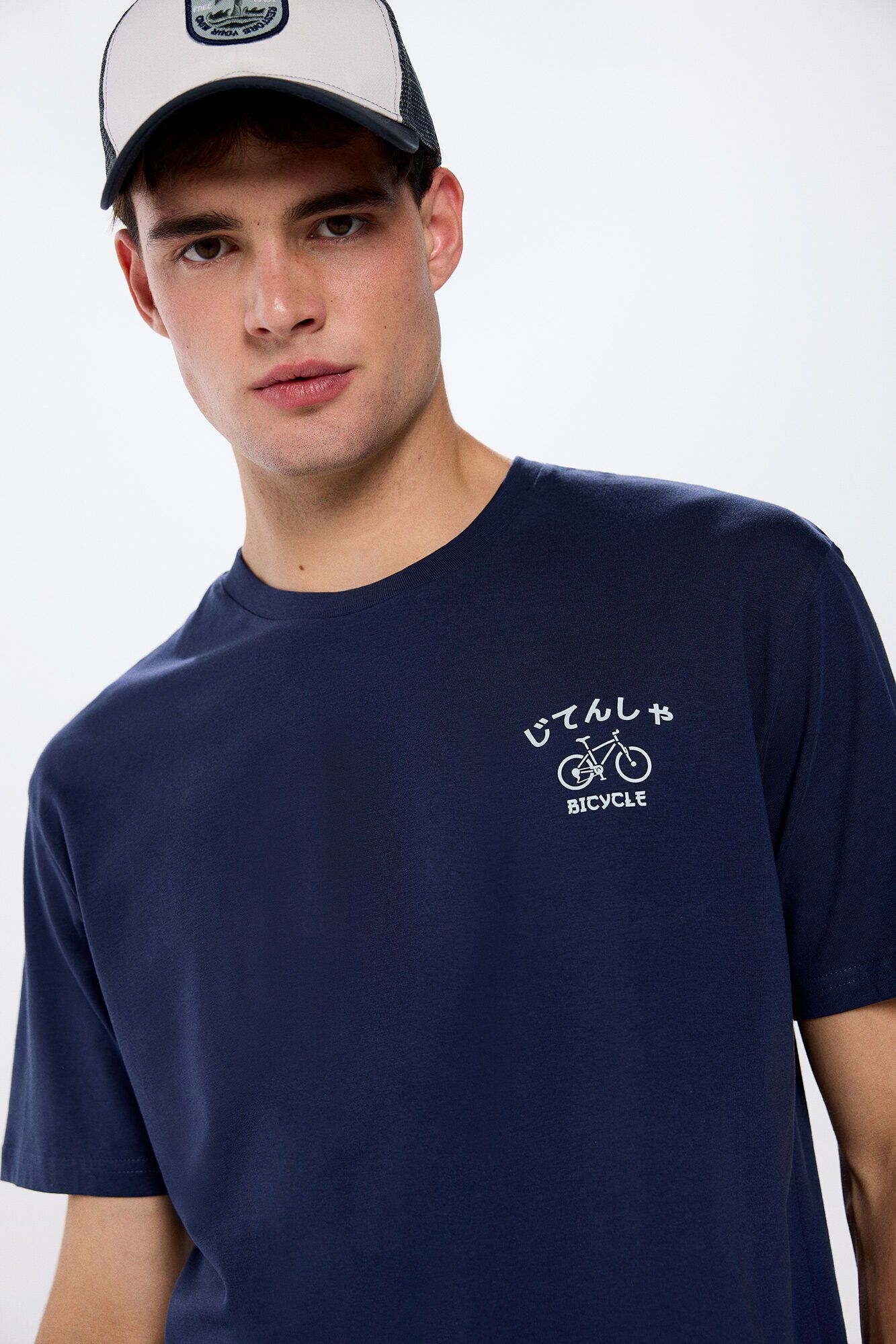 Springfield Playera bici azulado