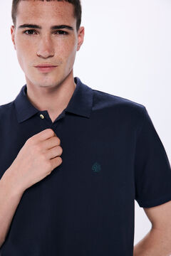 Springfield Polo piqué basico regular fit azul