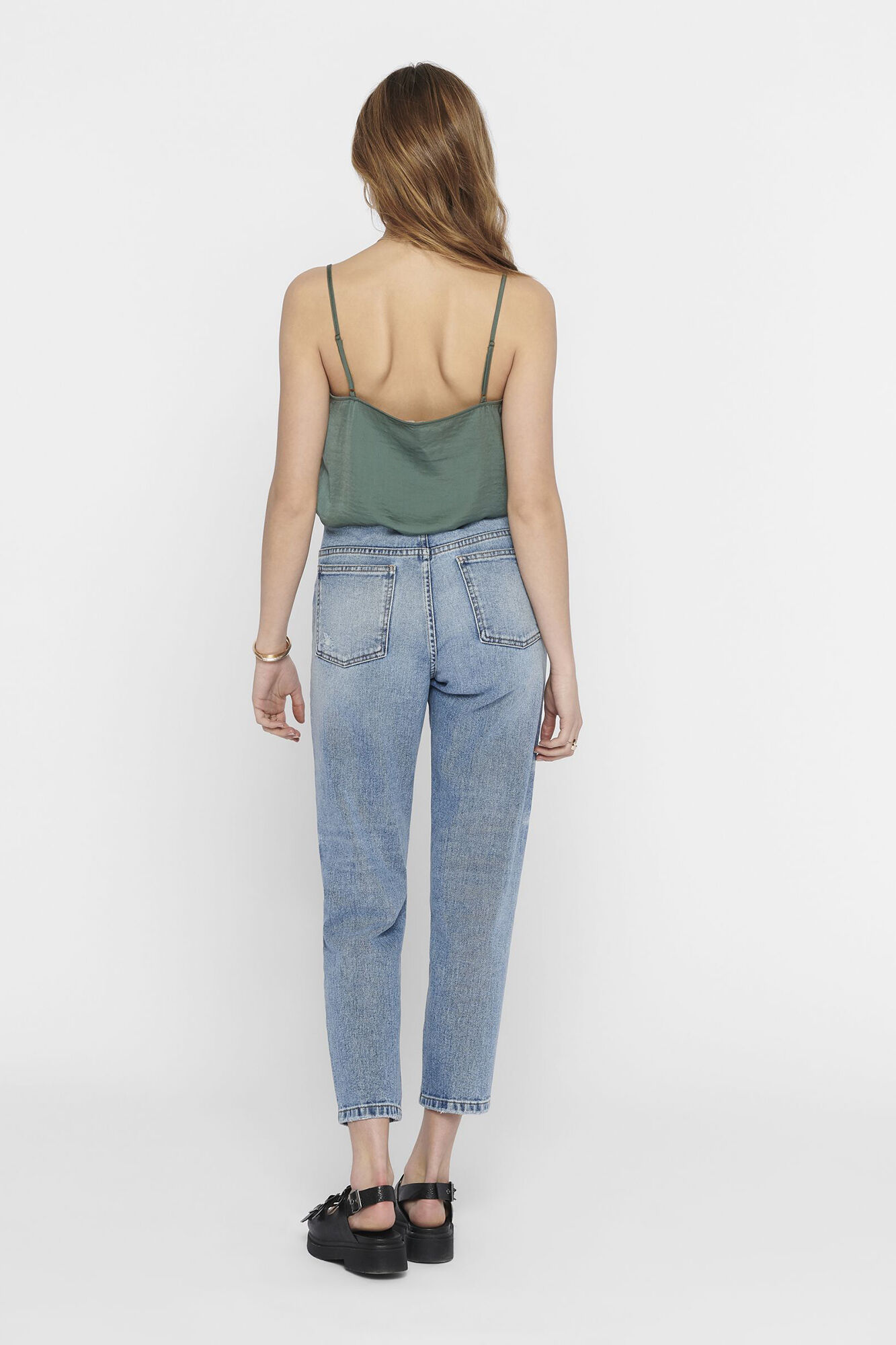 Only Top de tirantes de mujer verde