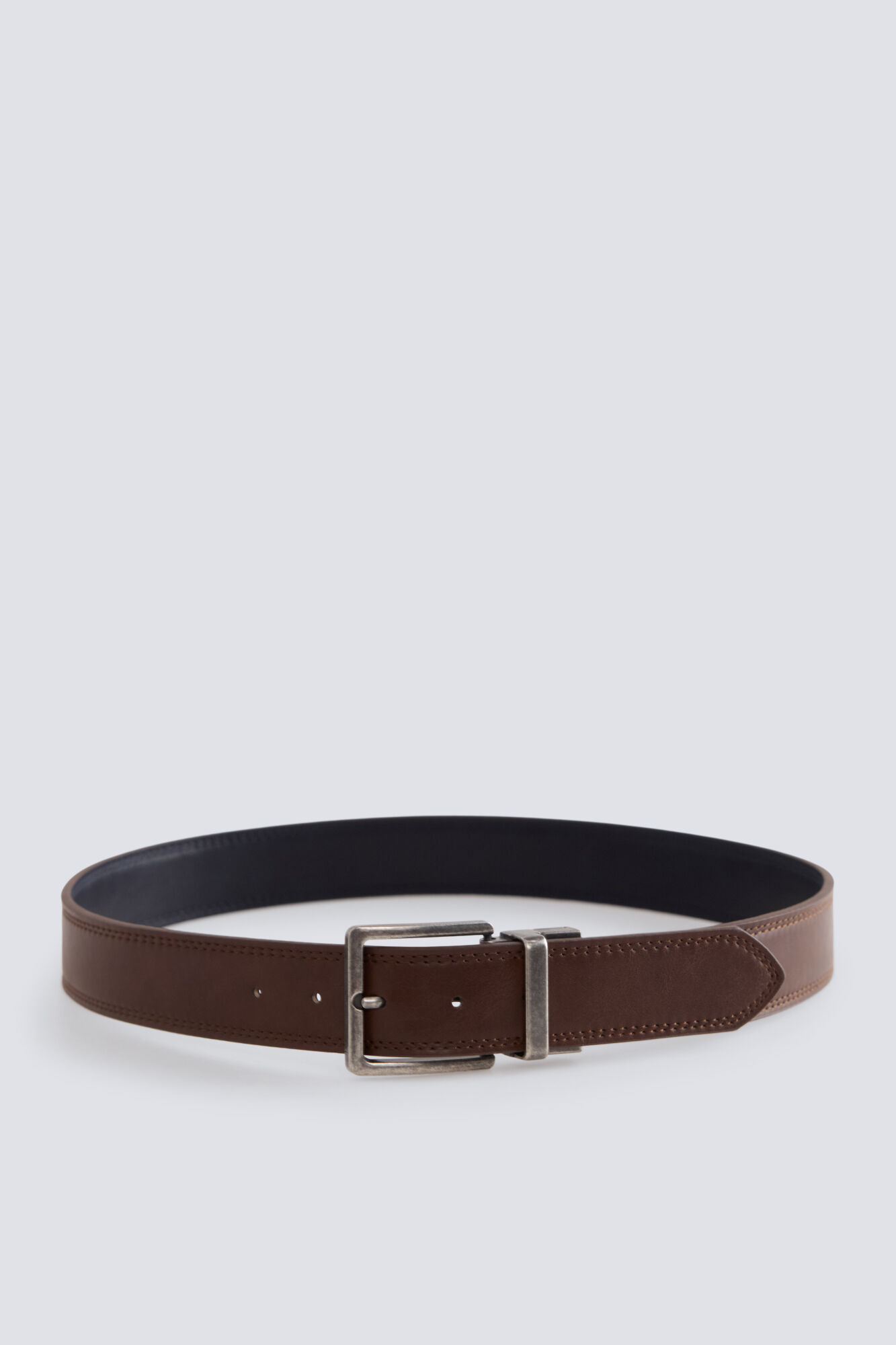 Springfield Cintur&oacute;n de mezclilla reversible