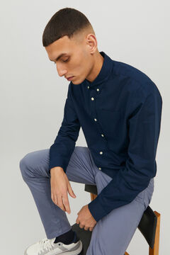 Springfield Camisa oxford confort fit marino