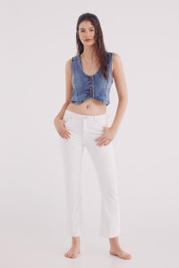 Springfield Jeans kick flare color natural