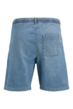 Springfield Pantalones cortos denim azul tinta