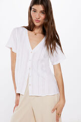 Springfield Blusa Pintucks natural