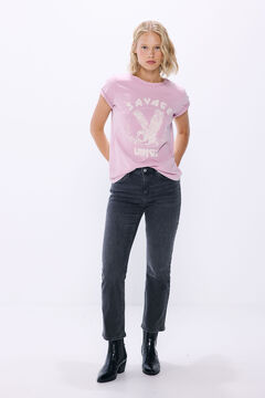 Springfield Playera gráfica morado/lila