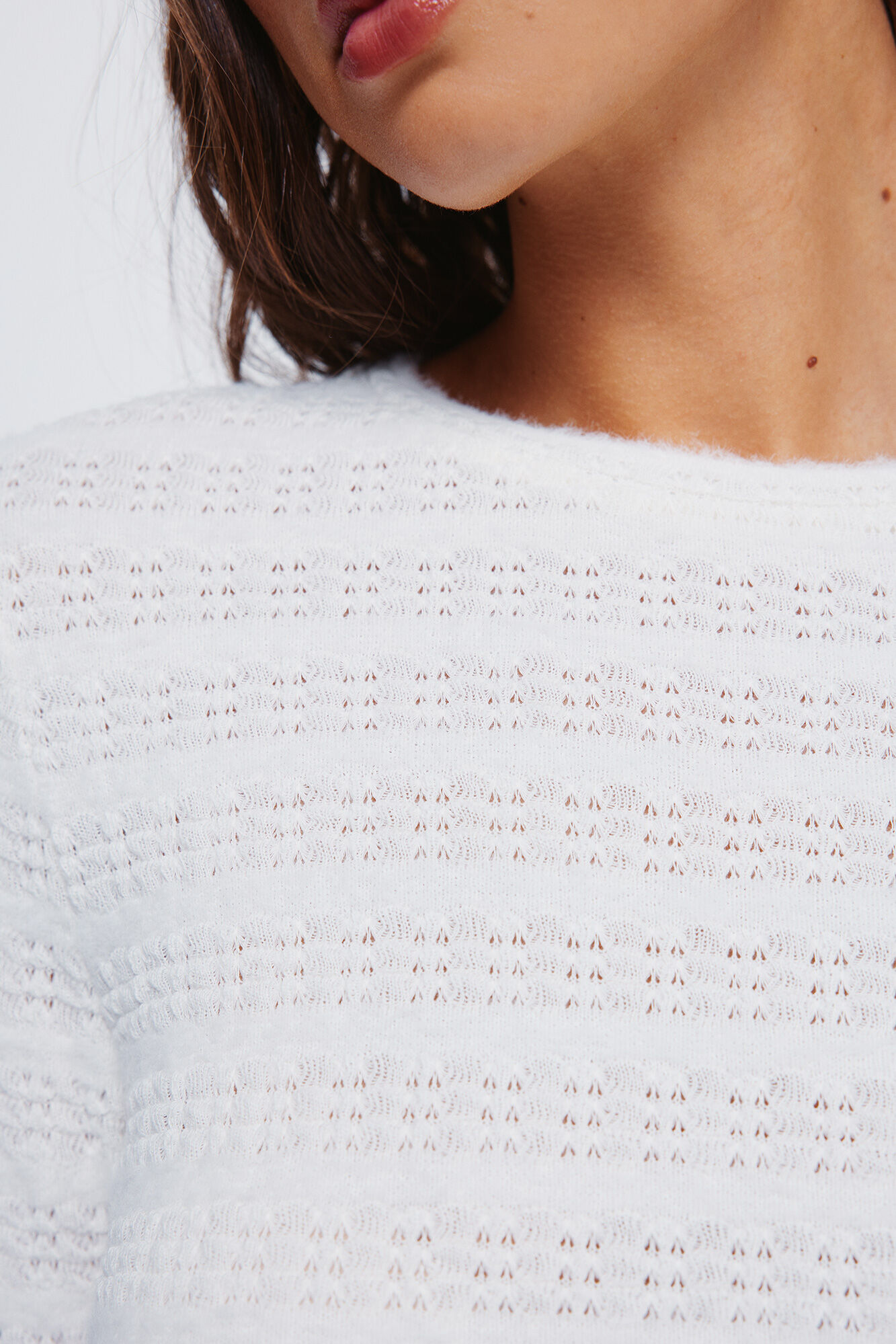 Springfield Jersey chenilla estructura blanco