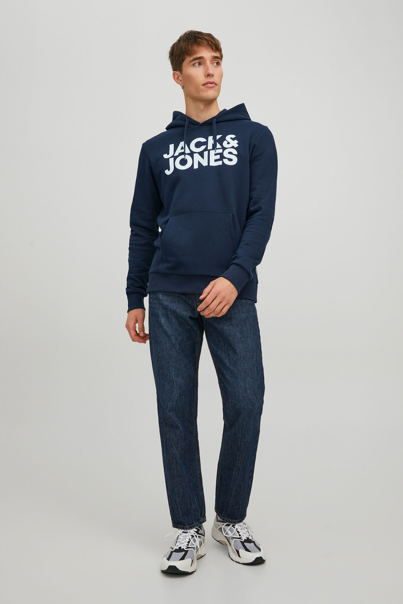 Jack & Jones Sudadera con capucha y logo