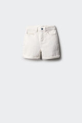 Springfield Bermudas denim niño marfil