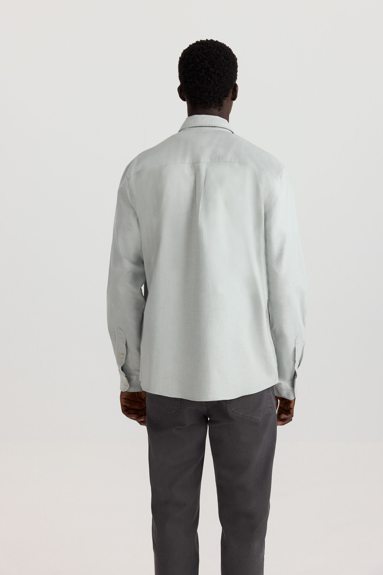Springfield Camisa oxford ligera verde