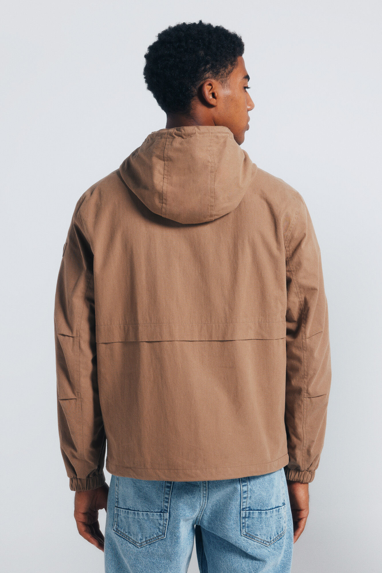 Springfield Parka algod&oacute;n beige
