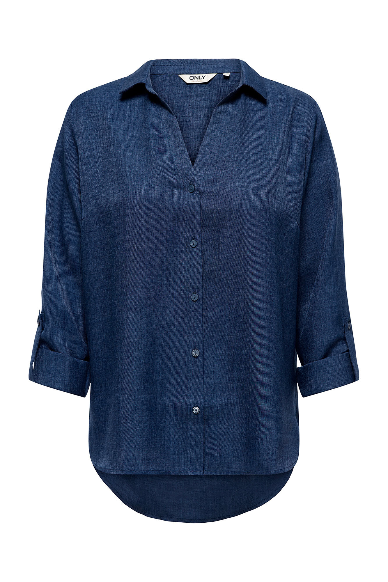 Only Camisa denim marino