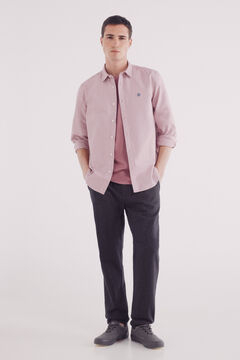 Springfield Camisa oxford naranja