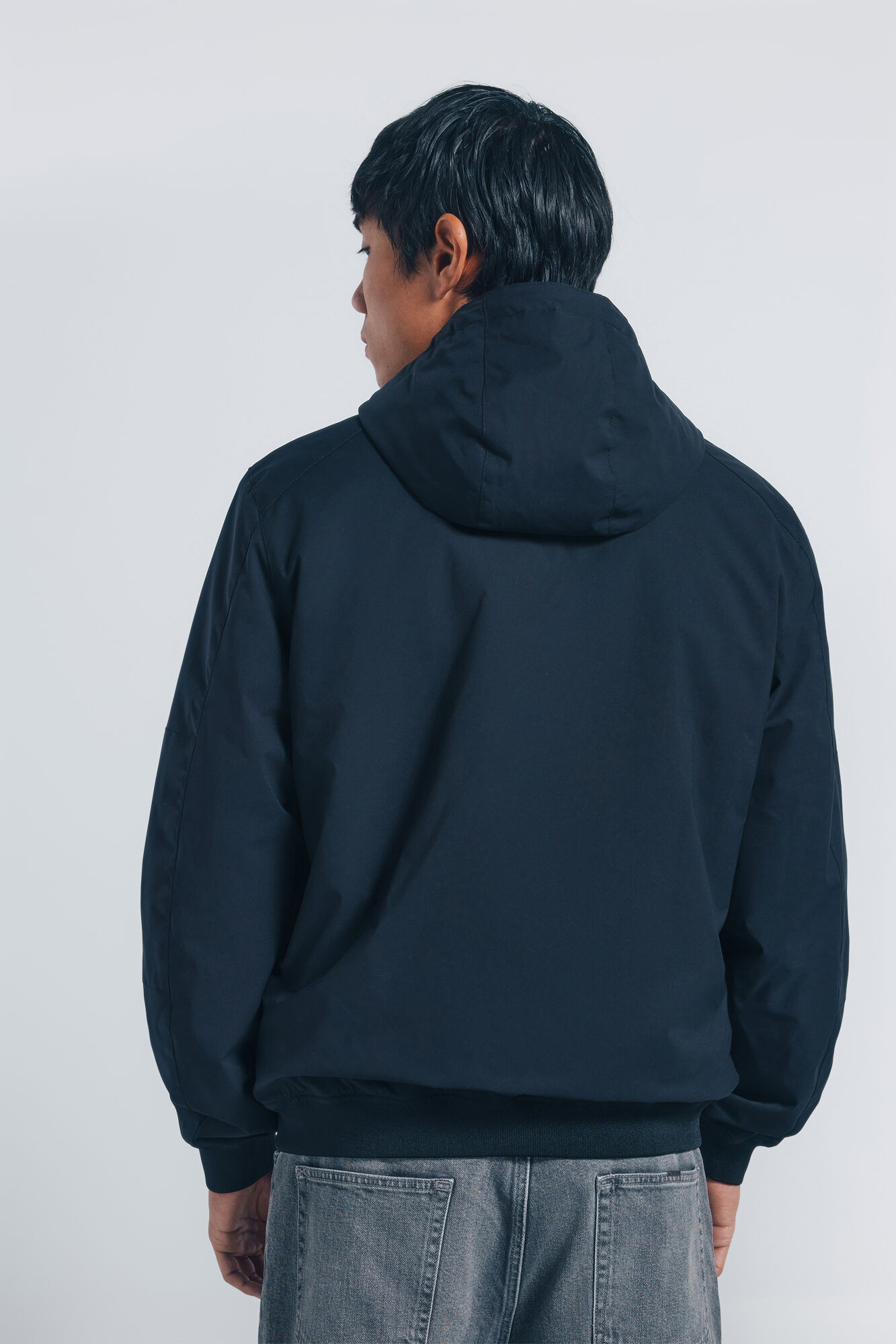 Springfield Chamarra t&eacute;cnica acolchado negro