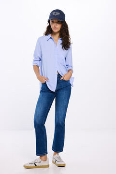 Springfield Jeans kick flare azulado
