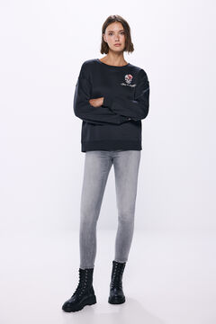 Springfield Sudadera "Día de muertos" gris