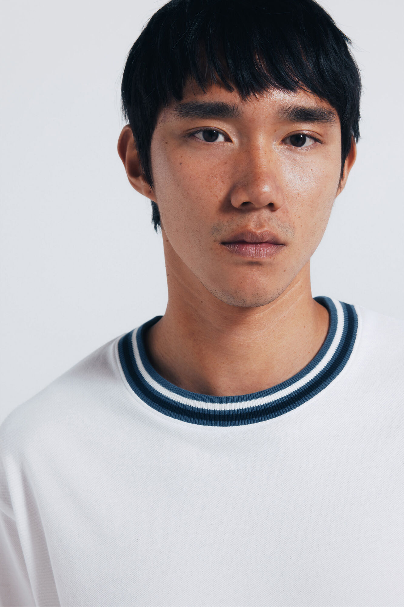 Springfield Playera con ribete de piqu&eacute; natural