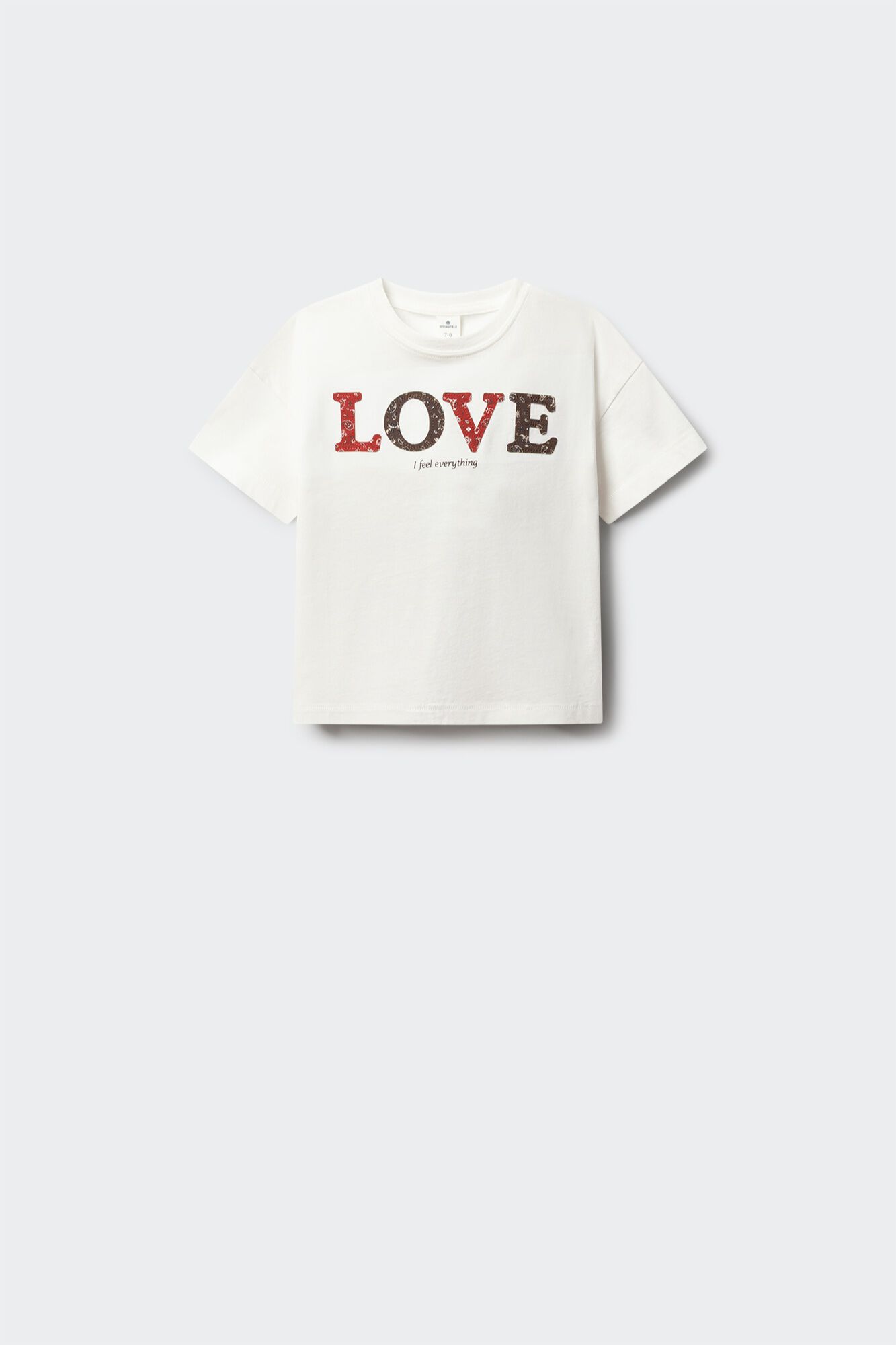 Springfield Kids Playera de manga corta "Love" para ni&ntilde;a