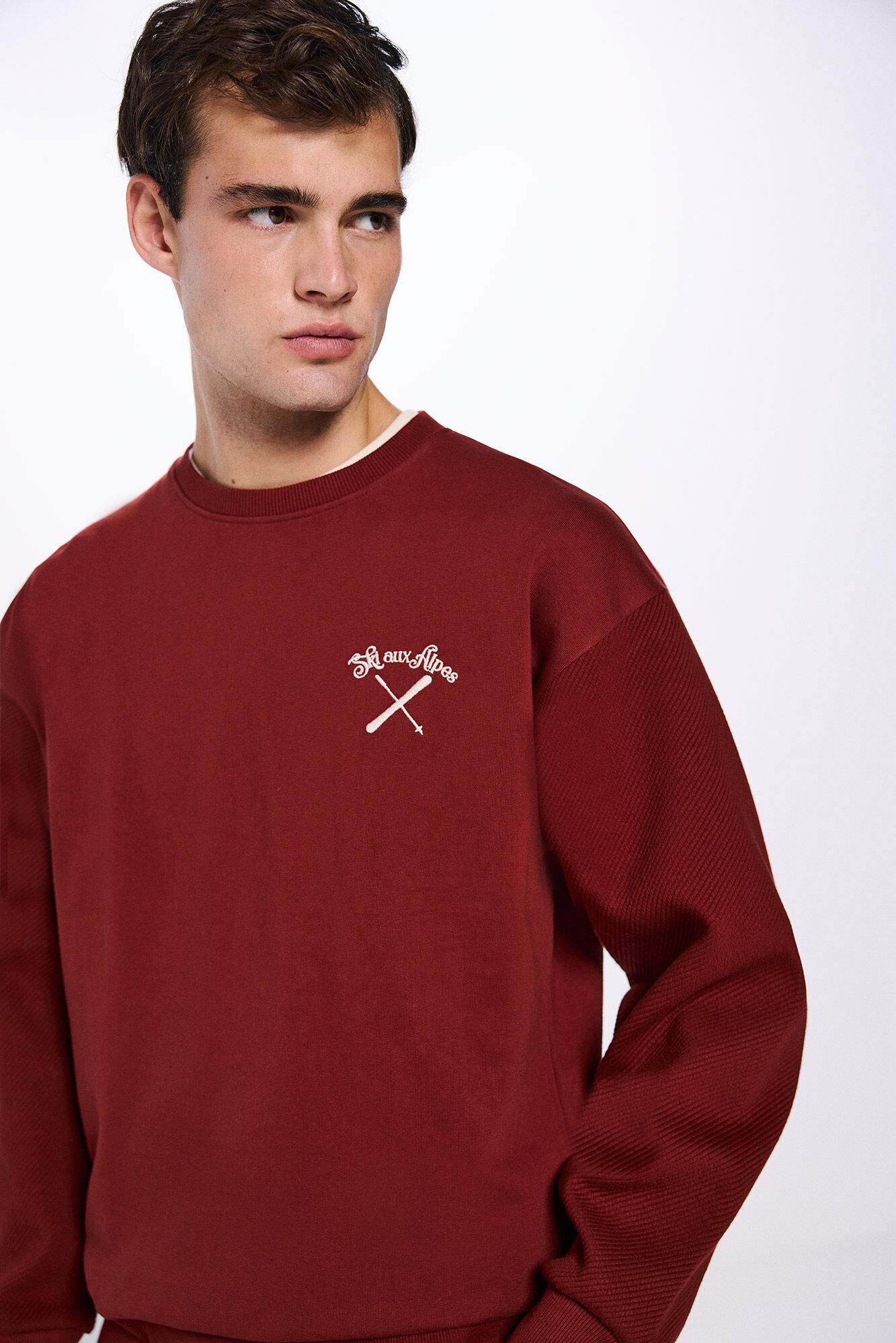 Springfield Sudadera sky Des Alpes p&uacute;rpura