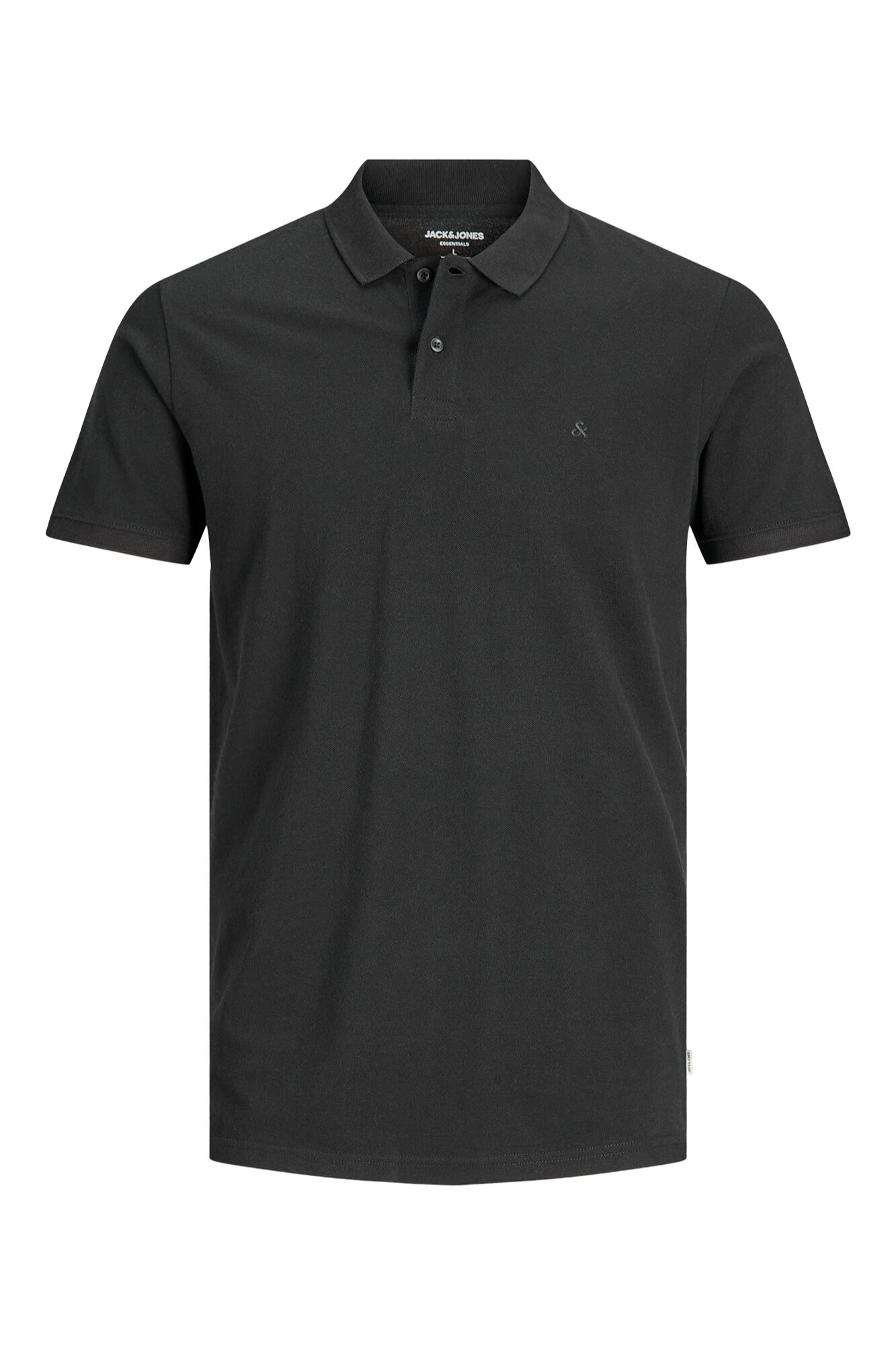 Jack & Jones Polo slim fit liso negro