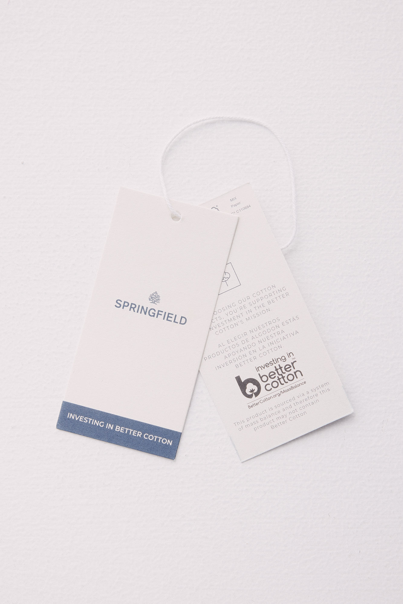 Springfield Polo piqu&eacute; mao oxford bloques slim fit azul indigo